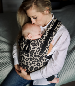 Babytrage Cross & Go - Panther Schwarz