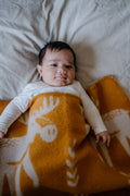 Wiegdeken wol eland