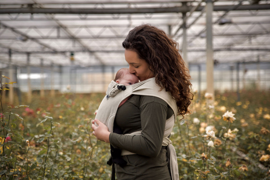 baby in draagzak